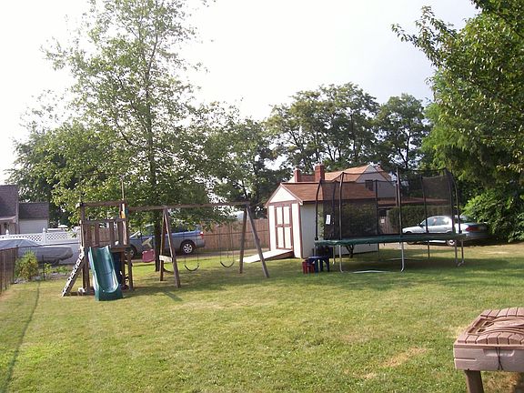 Level Rear Yard