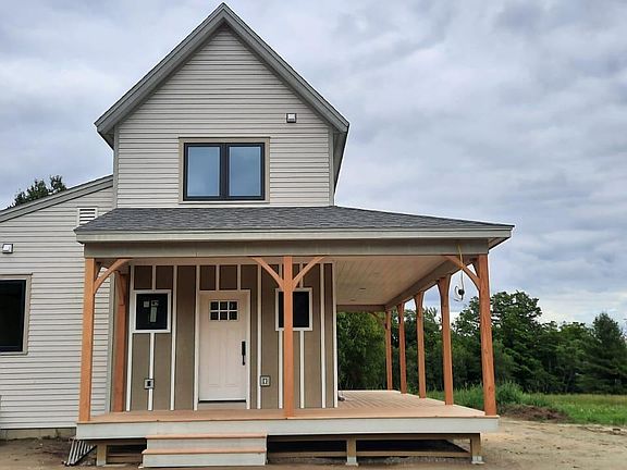 Wrap around porch in a beautiful setting
