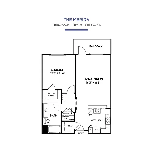 Floor plan Merida