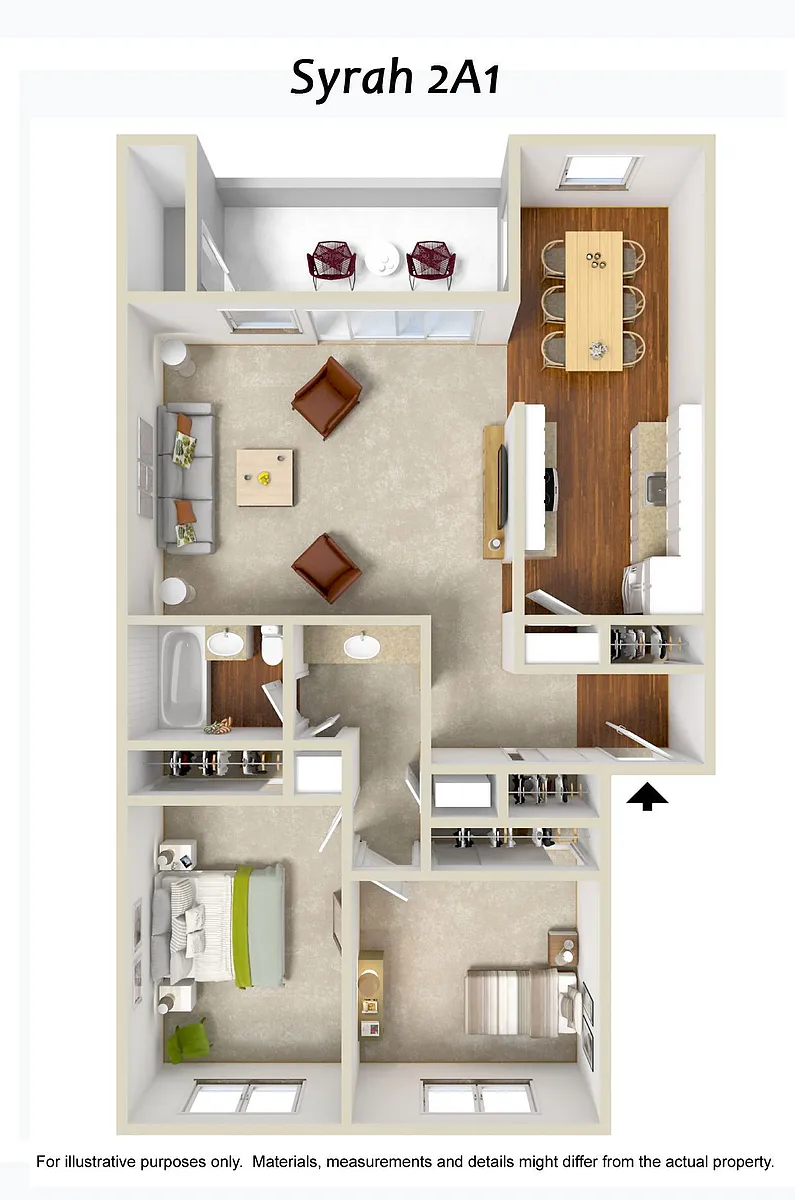 Floor plan Syrah