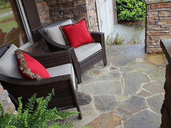 Flagstone Porch