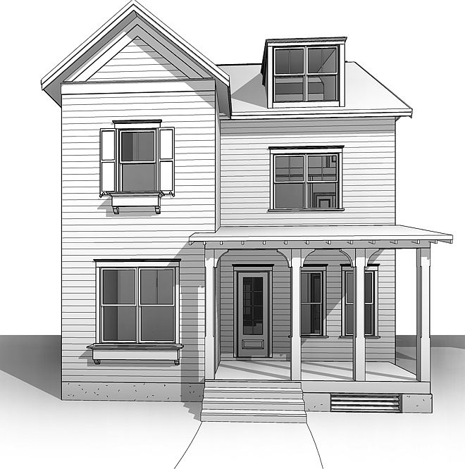 McCullough Randall New Home Elevation