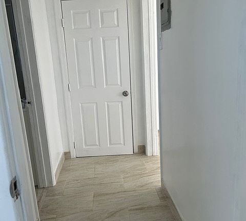 Hallway remodeled