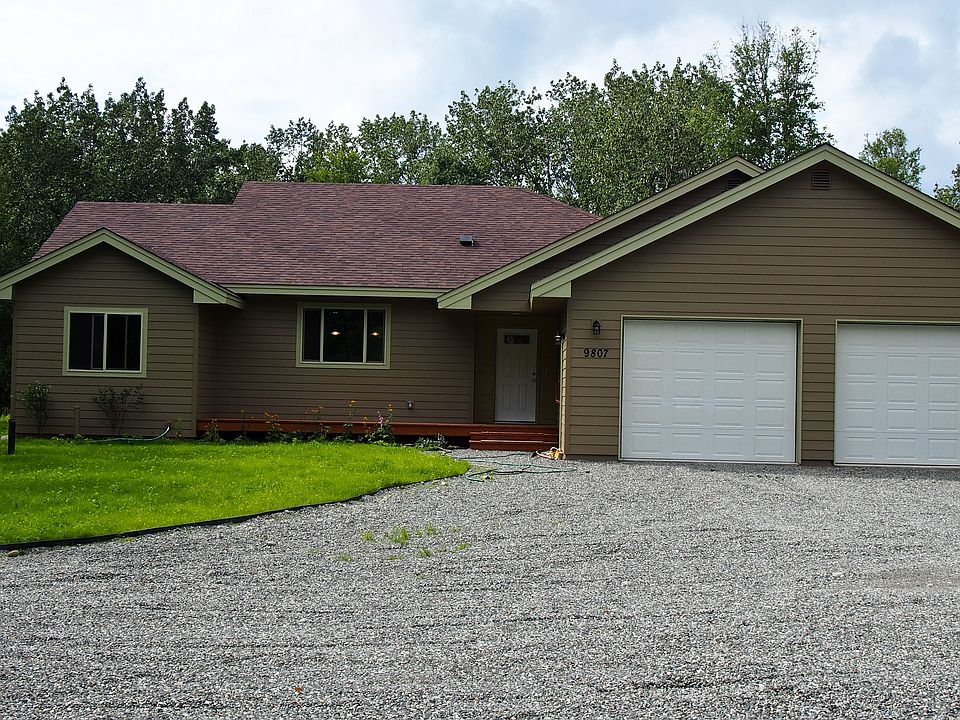 Landscaped front yard
