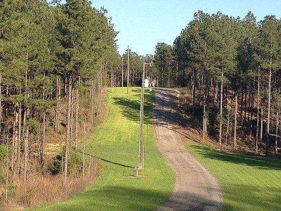 Private drive view from home