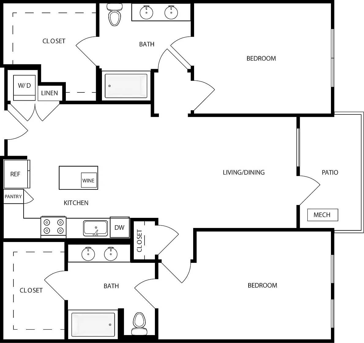 Floor plan B08