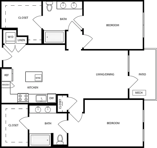Floor plan B08