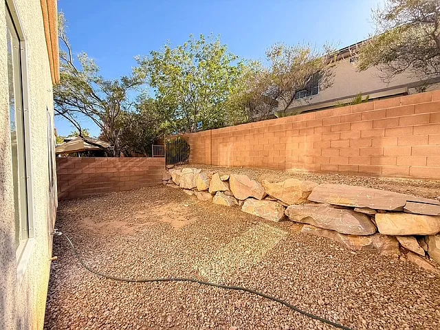 Easy to maintain Backyard