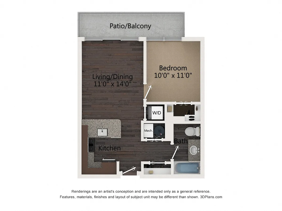 Floor plan B1