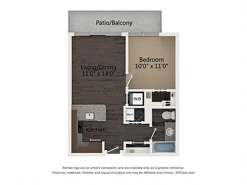 Floor plan B1