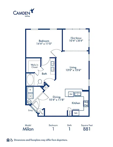 Floor plan Milan