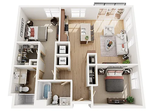 Floor plan 2E