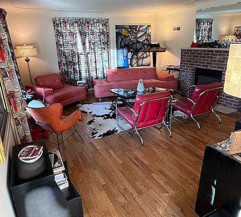 Living Room from front entrance