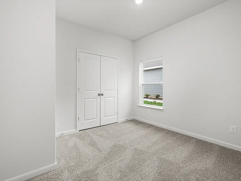 The secondary bedrooms are a great space for guest rooms and children's bedrooms.