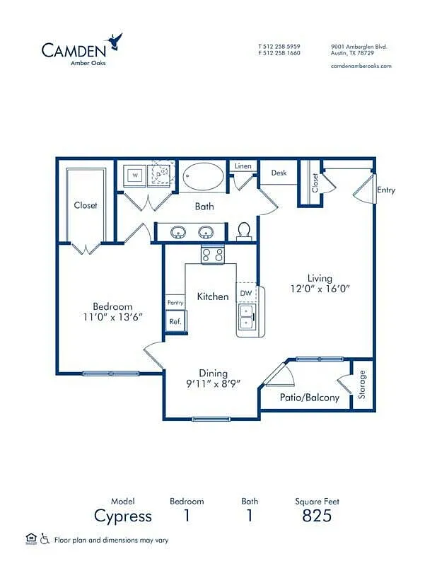 Floor plan Cypress