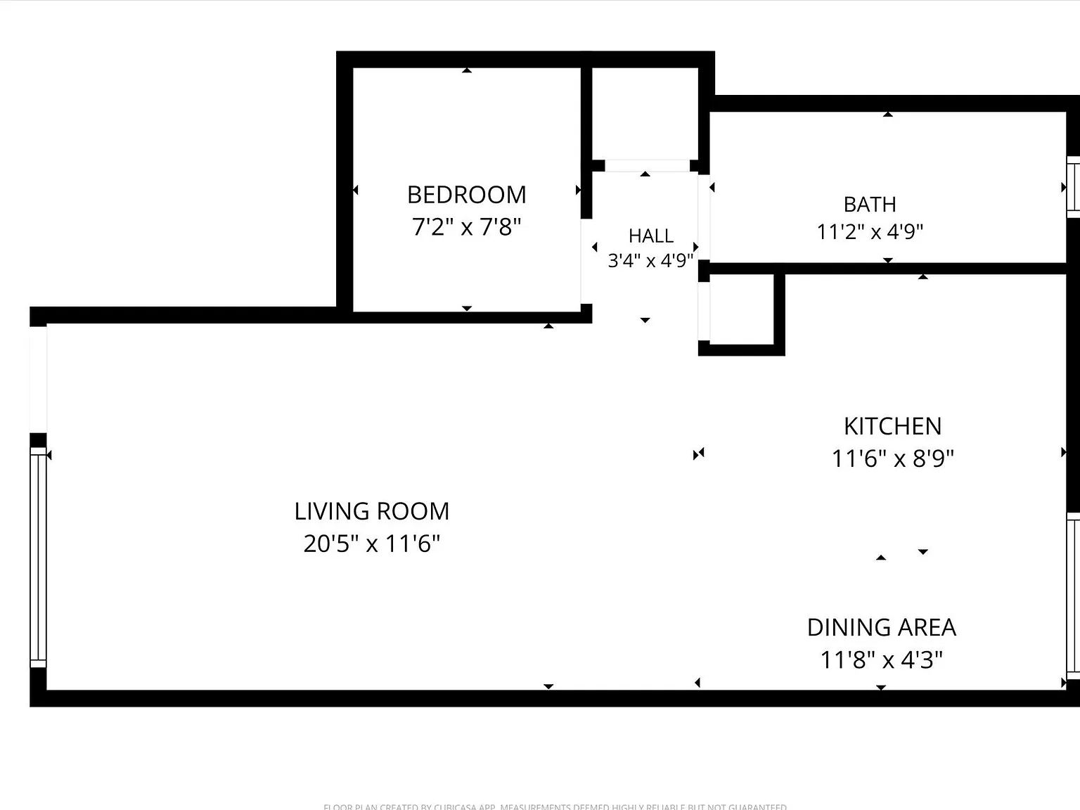 Studio, 548 sqft, $1,850 — Photo 2