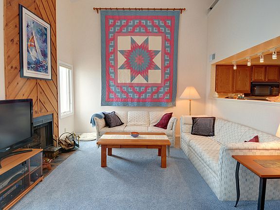 Wood burning fireplace