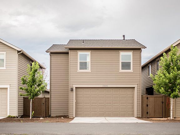 Alley access 2 car garage.
