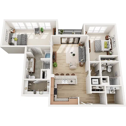 Floor plan C1-5