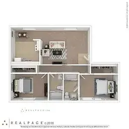 Floor plan B1 1000