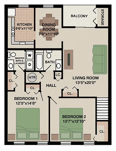 Floor plan Telluride