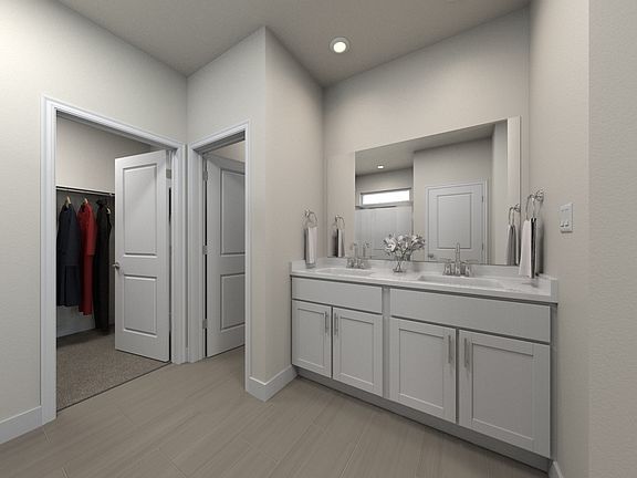 A virtual rendering of the 1480 plan at Summerstone in Tucson, AZ.