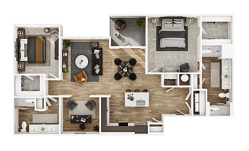 Floor plan B4