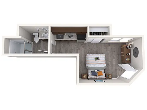 Floor plan Standard Rockefeller