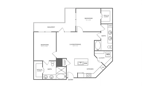 Floor plan B2
