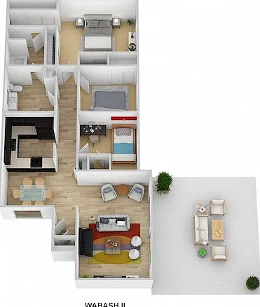Rivers Edge Apartments and Townhomes — Photo 43
