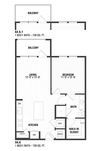 Floor plan A46
