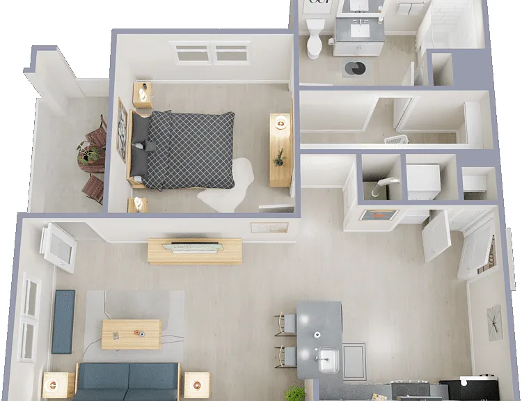 Annata - WC Floorplan Diagram