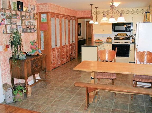 View from Den into Kitchen