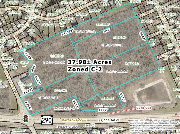 Bayfront Connector & McClelland Ave, Erie, PA 16510