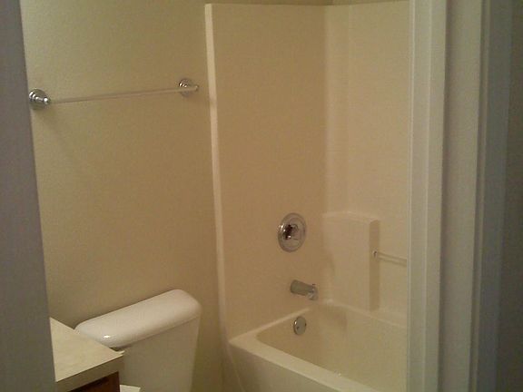 One of the bathrooms