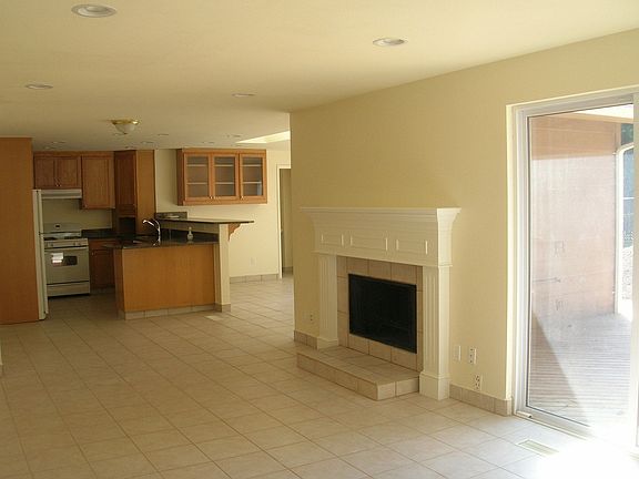 family room & kitchen