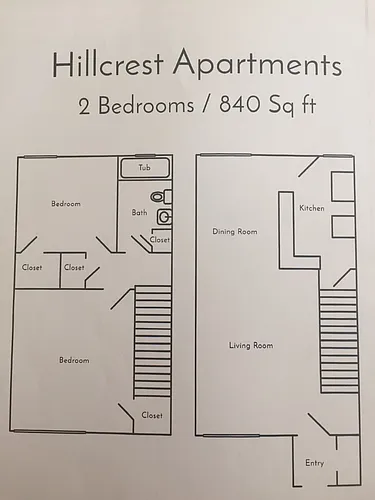 Floor plan Floorplan 2bedroom