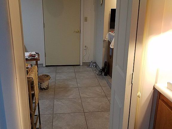 walkway to great room