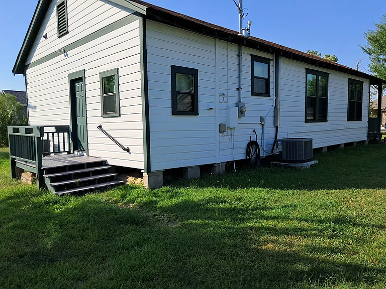 Back View with porch