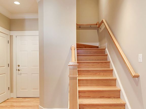 Spacious Foyer, 3" Hardwoods, Luxe Trim, Recessed Lighting, Garage Entry