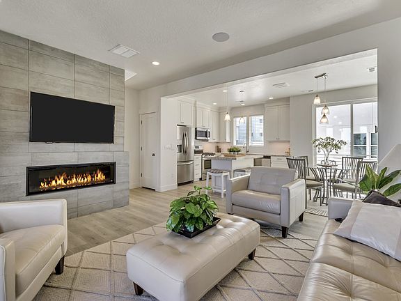 Cancun Fireplace Daybreak Sky Terrace Collection