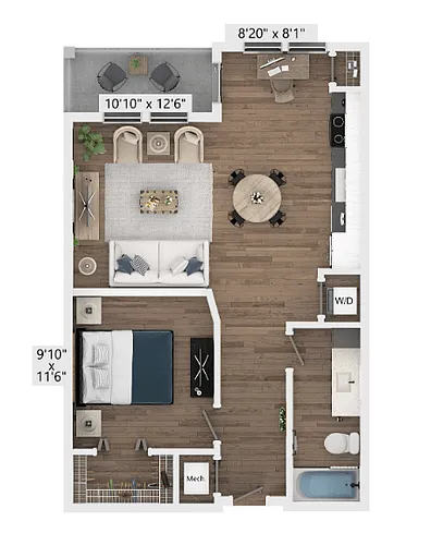 Floor plan Orchid