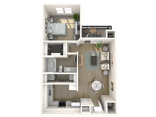 Floor plan A1-A