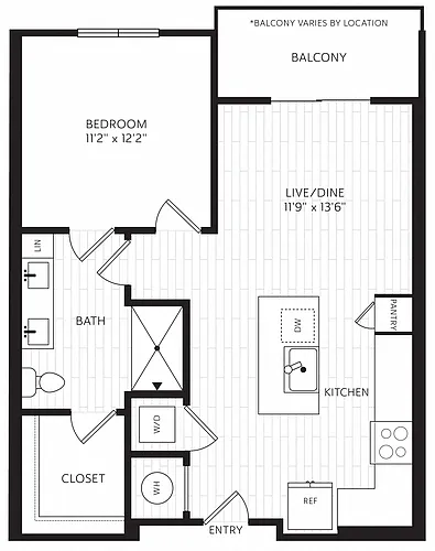 Floor plan A11