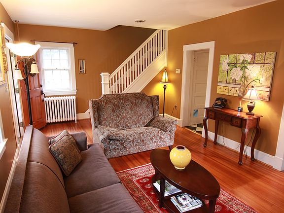 HW floors on upper levels.