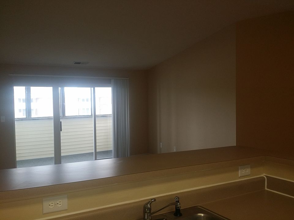 Kitchen looking to living room