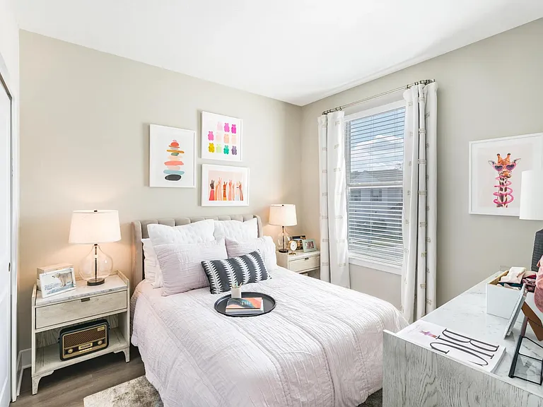 Enjoy cozy, stylish bedrooms with plenty of space to unwind.