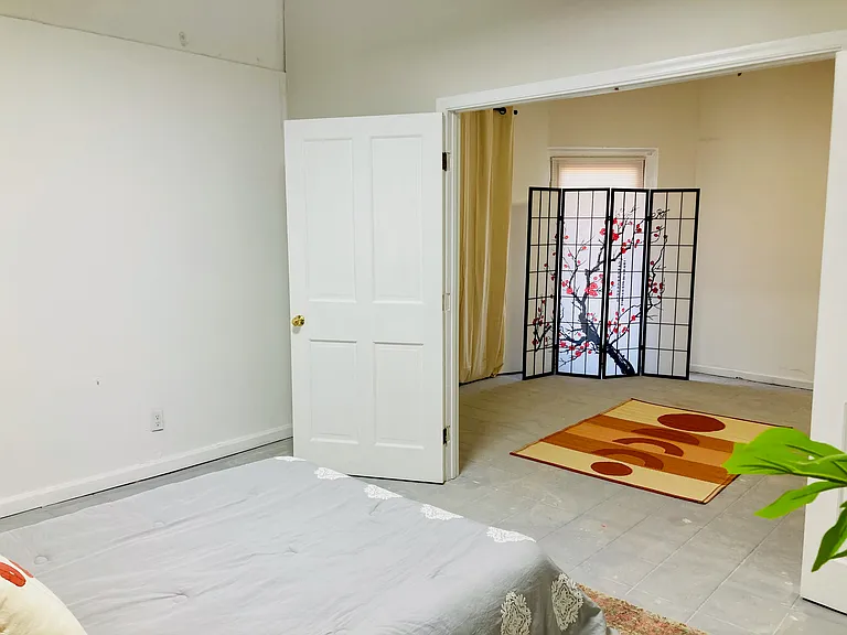 Flexible configuration. Bedroom 1 and 2 can be combined into a single large master suite with a sitting area.