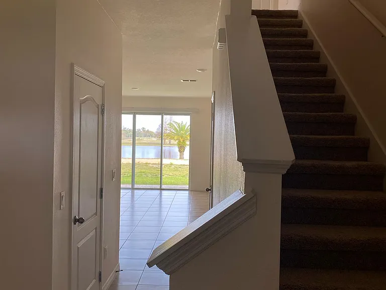 Stairs and first floor hall