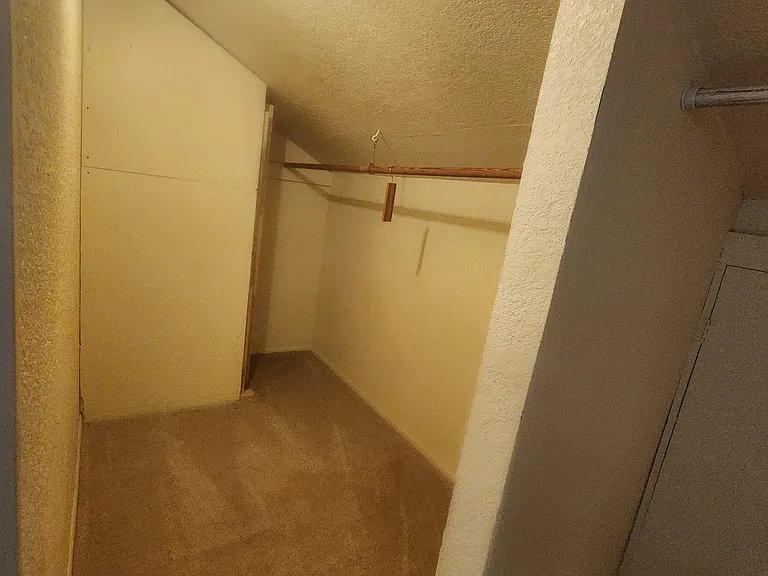 Bedroom 2 upstairs view 2, closet